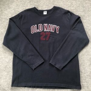 Old Navy Vintage Y2K Embroidered Cotton Shirt